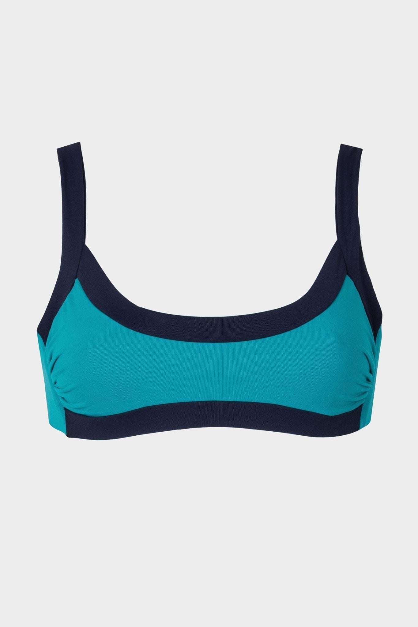 Arianna | Top Bikini Bralette Bordato - Turchese/Blu - donna - Raggianti