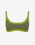 Arianna | Brassiere Bordata - Verde Militare/Verde - donna - Raggianti