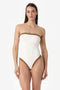 Isa | Intero Fascia Bordato Con Coppe - Yougurt/Tabacco - donna - Raggianti