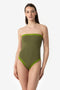 Isa | Intero Fascia Bordato Con Coppe - Verde Militare/Verde - donna - Raggianti