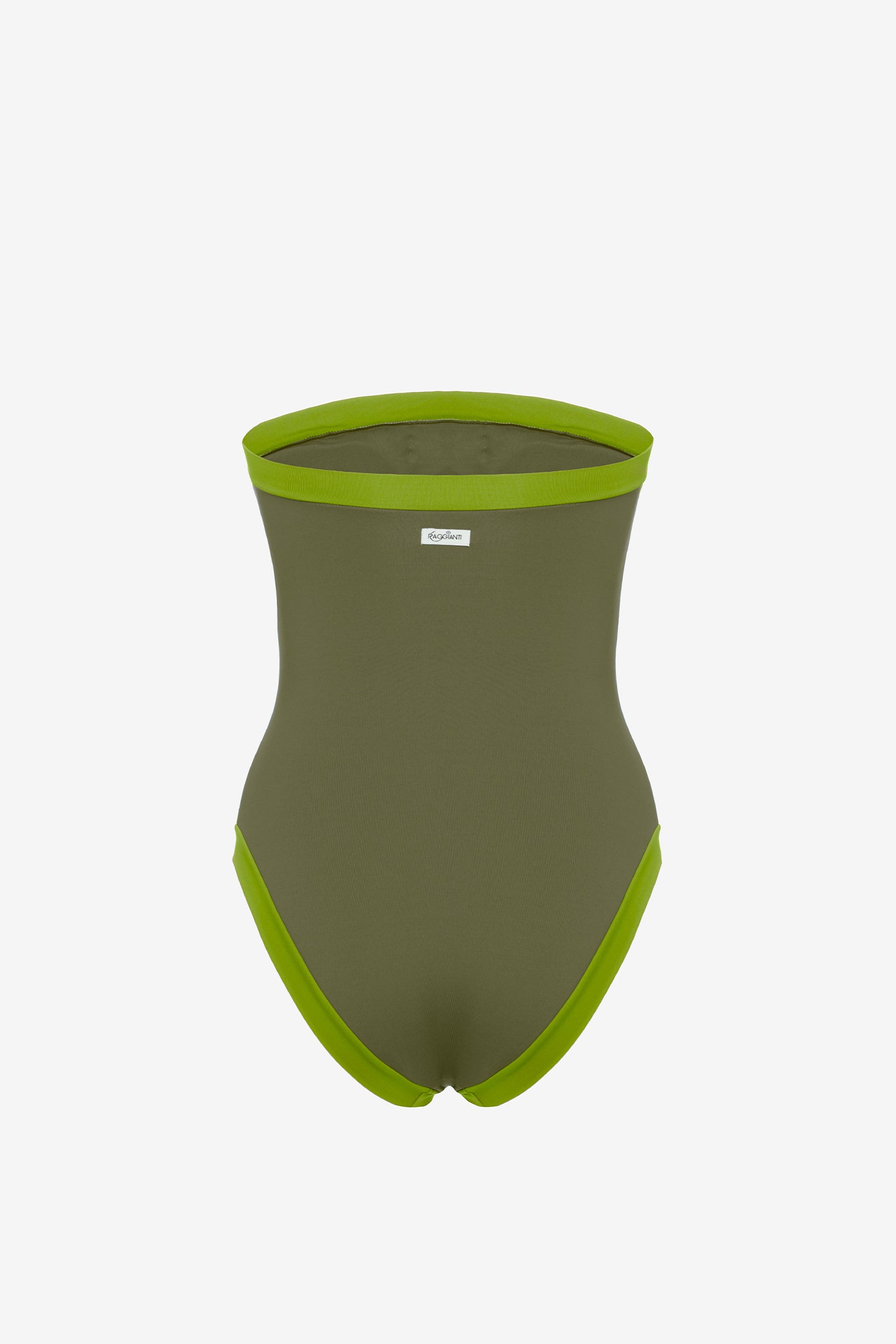 Isa | Intero Fascia Bordato Con Coppe - Verde Militare/Verde - donna - Raggianti