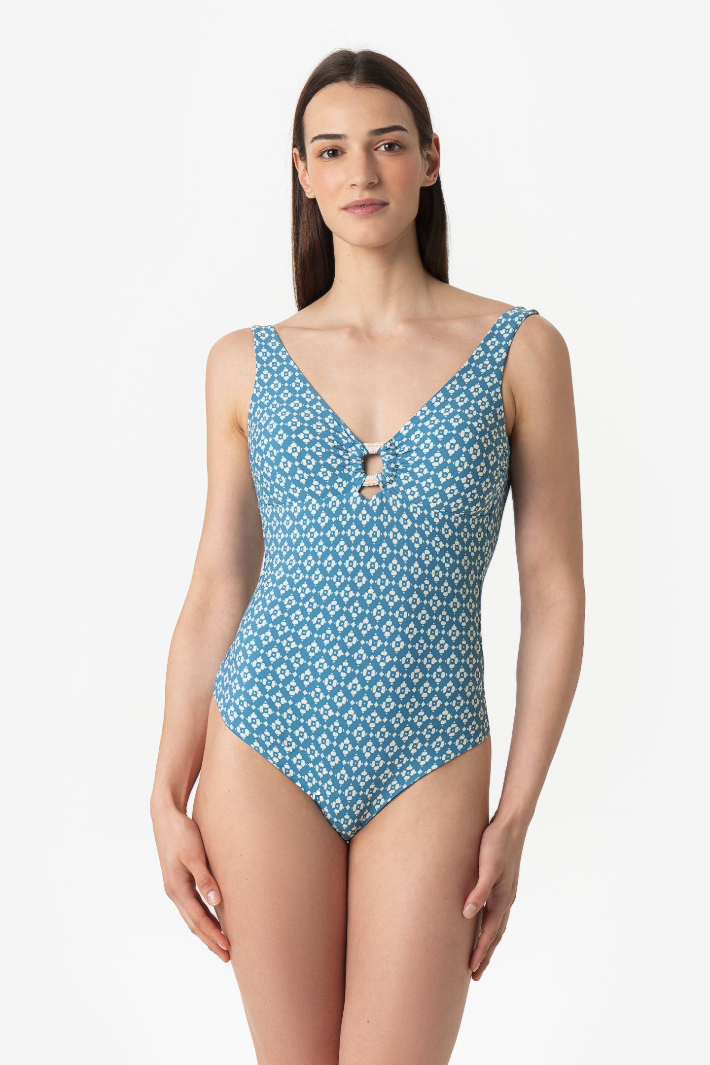 Nicole | Intero Accessorio Con Coppe - Botanic Ottanio - donna - Raggianti