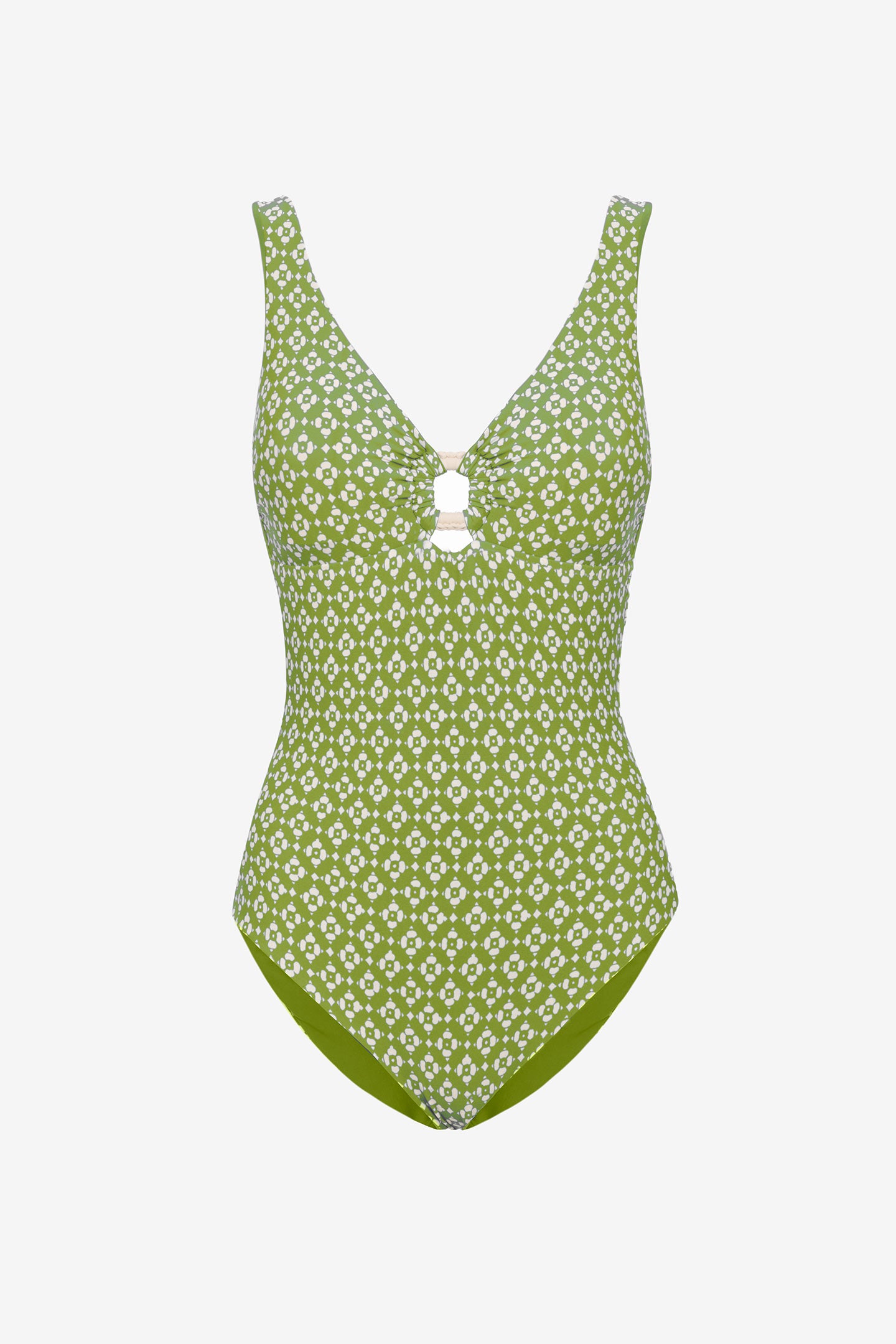 Nicole | Intero Accessorio Con Coppe - Botonic Verde - donna - Raggianti