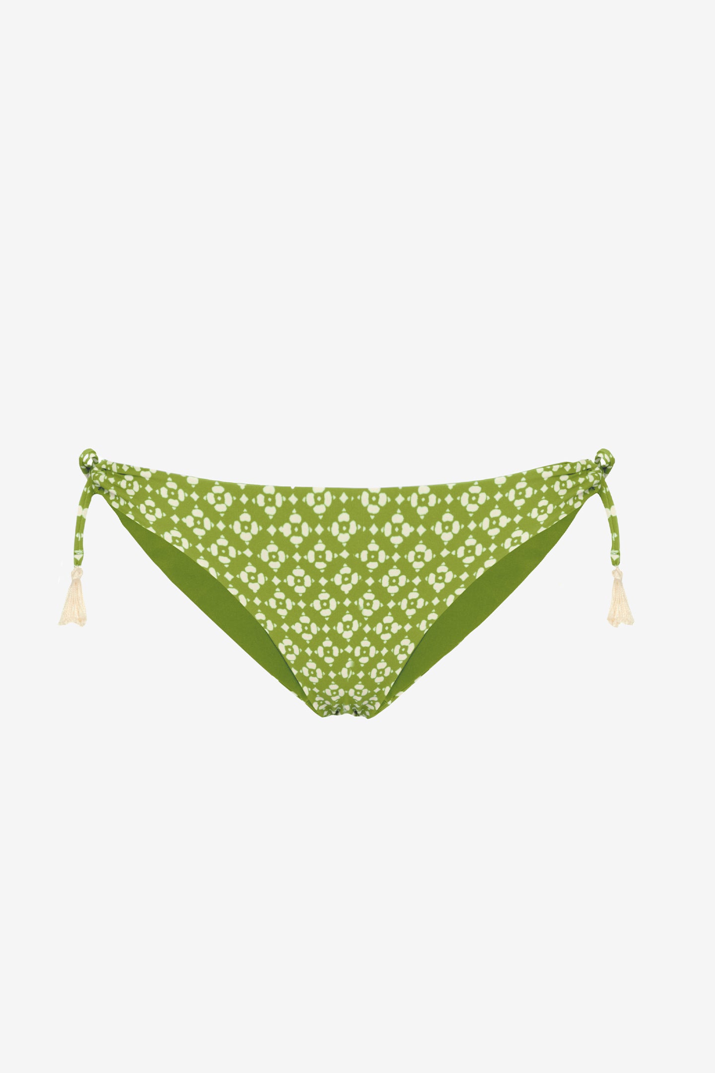 Dalia | Slip Laccio Annodato - Botonic Verde - donna - Raggianti