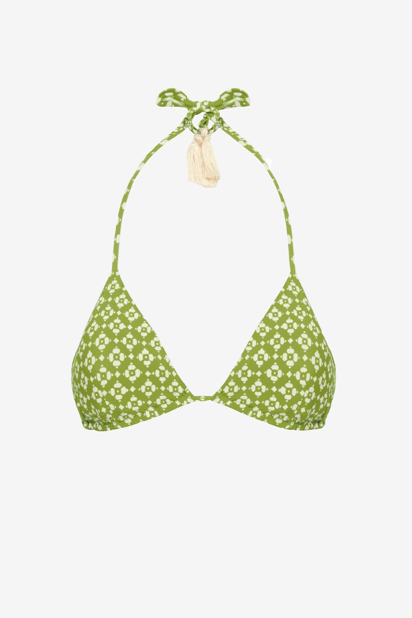 Azzurra | Triangolo Scorrevole Con Coppe - Botonic Verde - donna - Raggianti