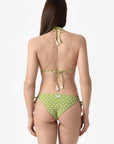 Azzurra | Triangolo Scorrevole Con Coppe - Botonic Verde - donna - Raggianti
