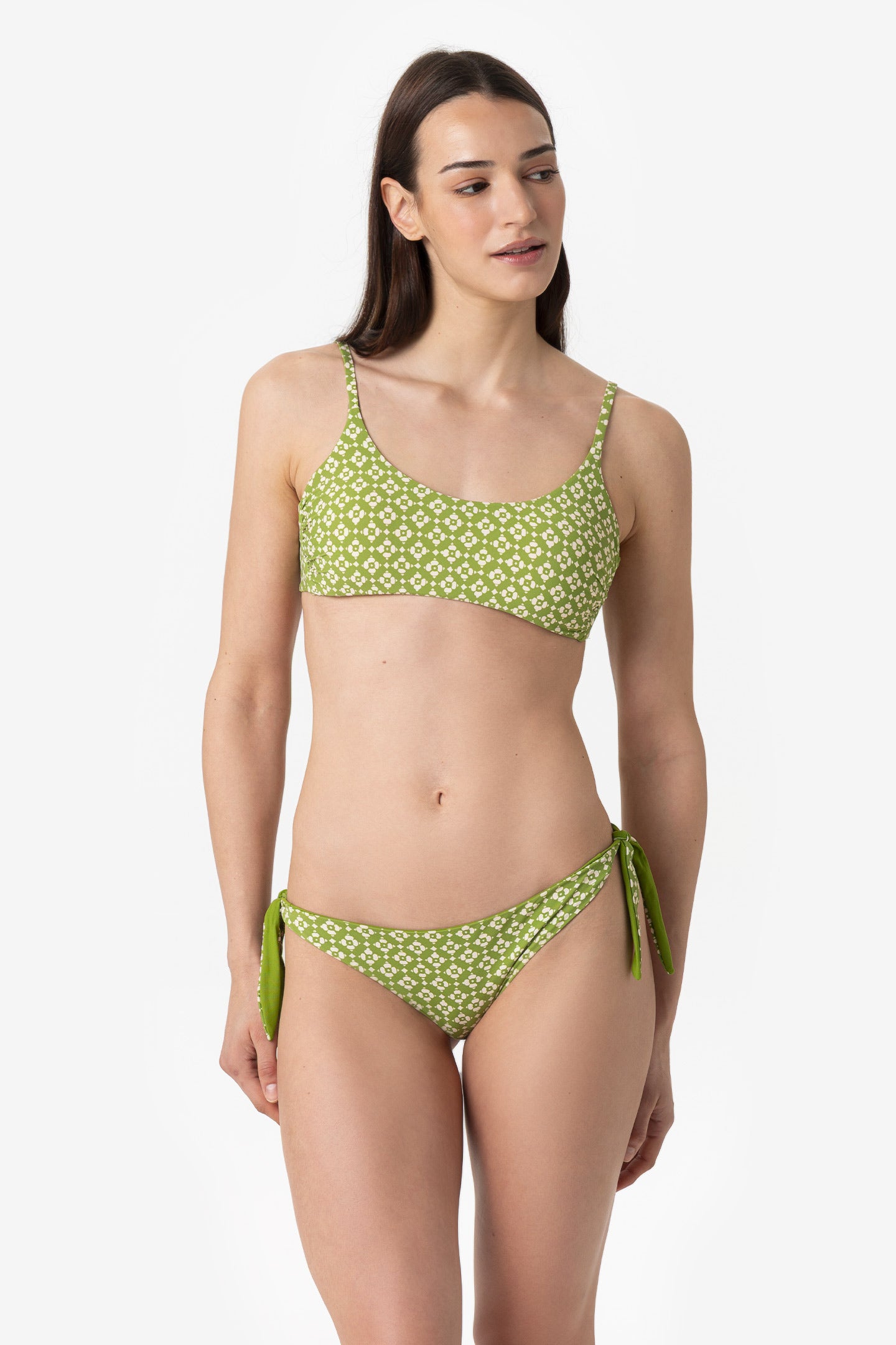 Alice | Slip Annodato - Botonic Verde - donna - Raggianti