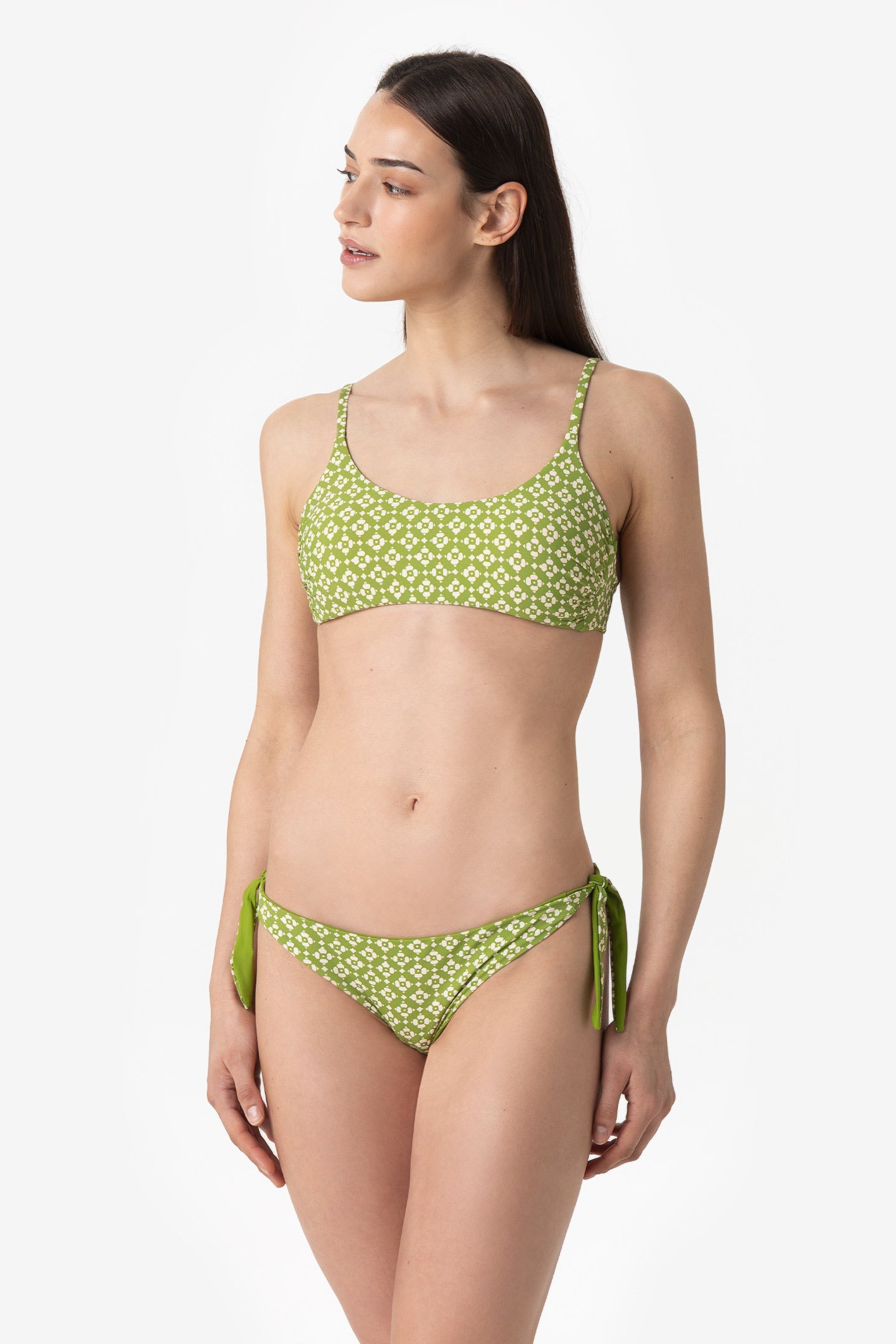 Alice | Slip Annodato - Botonic Verde - donna - Raggianti