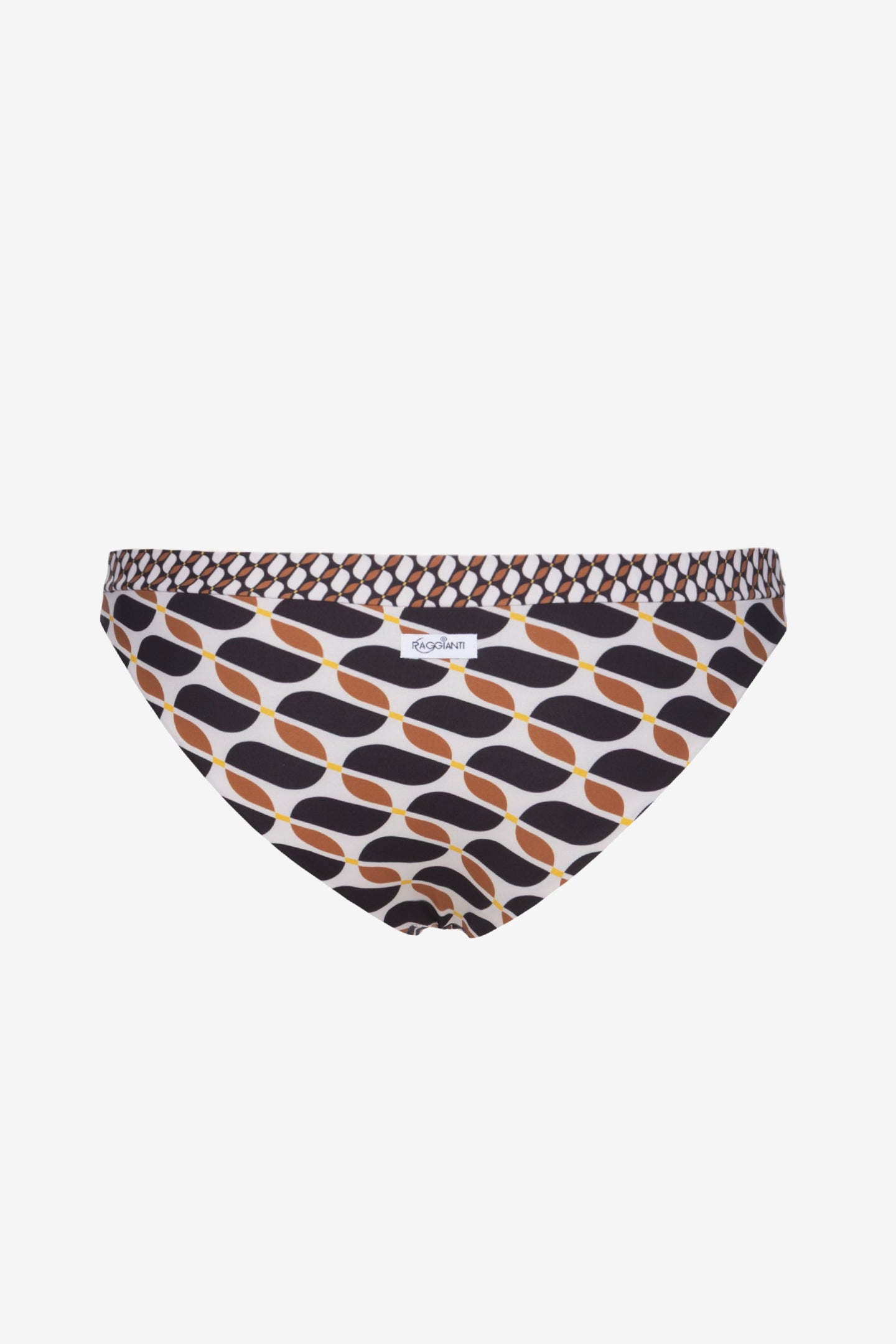 Stella | Slip Vita Bassa Bordato - Retro' Nero - donna - Raggianti