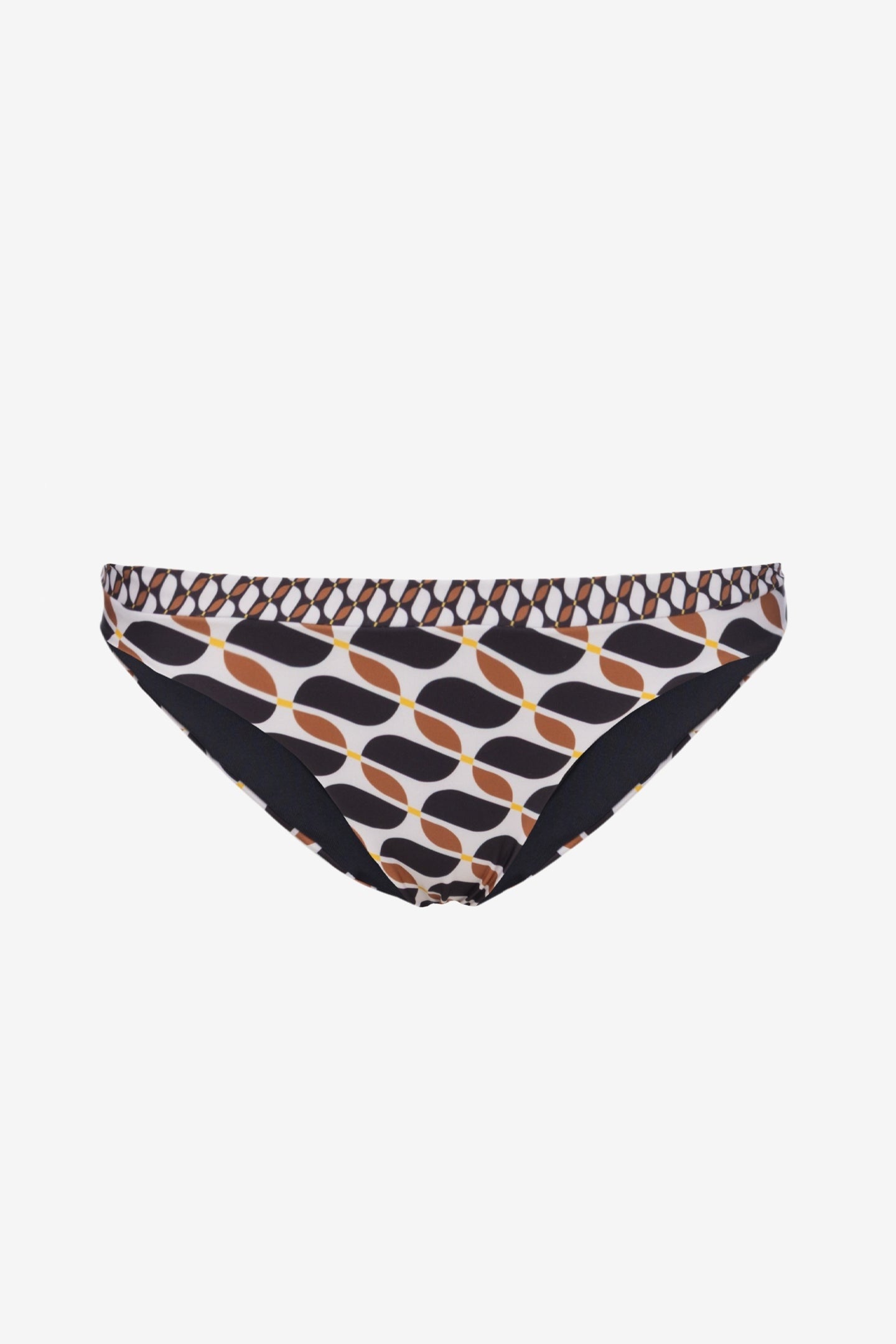 Stella | Slip Vita Bassa Bordato - Retro' Nero - donna - Raggianti