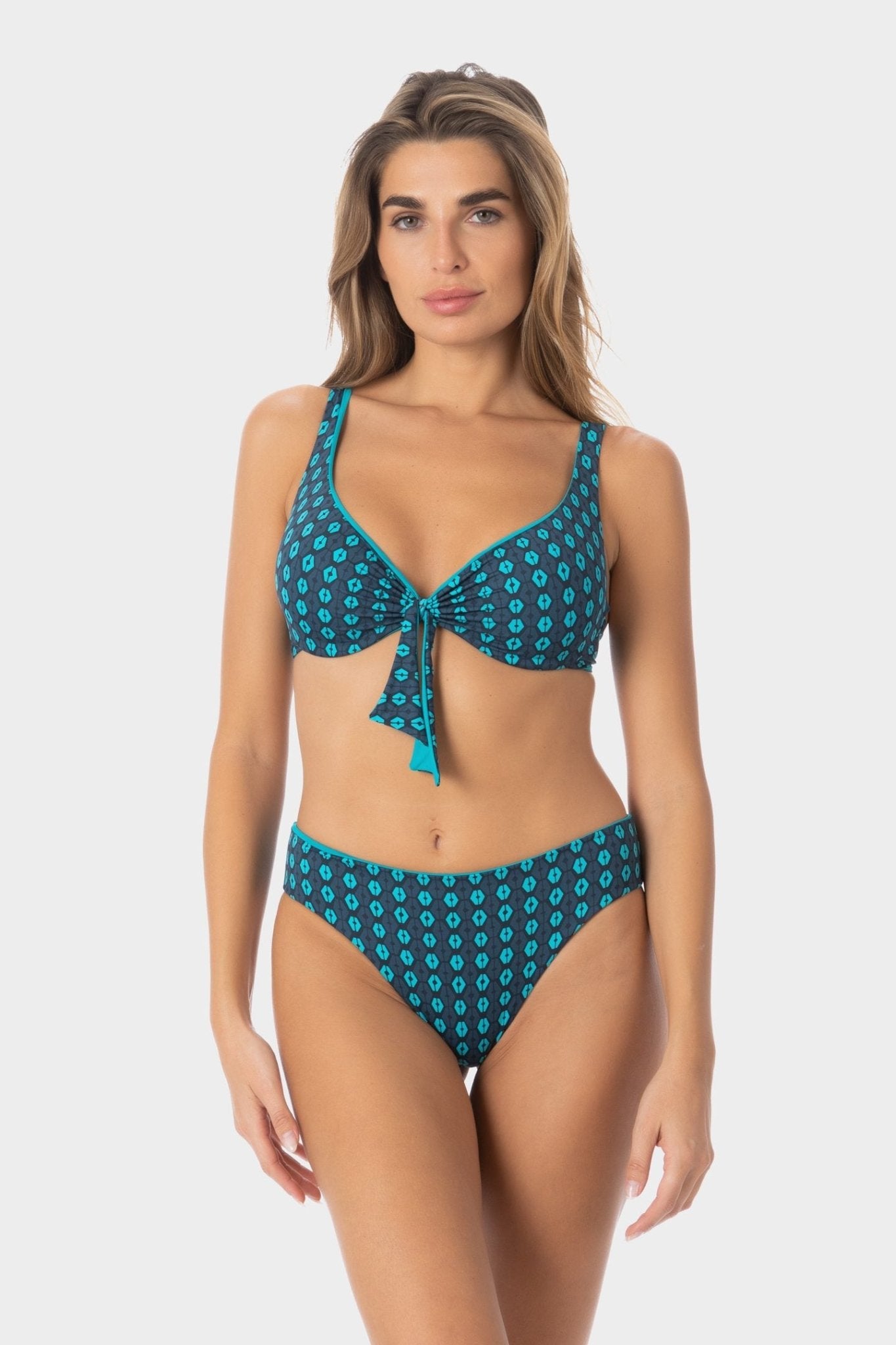 Isabella | Slip Bikini Classico - Turchese - donna - Raggianti