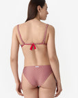 Viviana | Slip Classico Con Binario - Retro' Rosso - donna - Raggianti