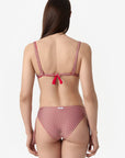 Viviana | Slip Classico Con Binario - Retro' Rosso - donna - Raggianti
