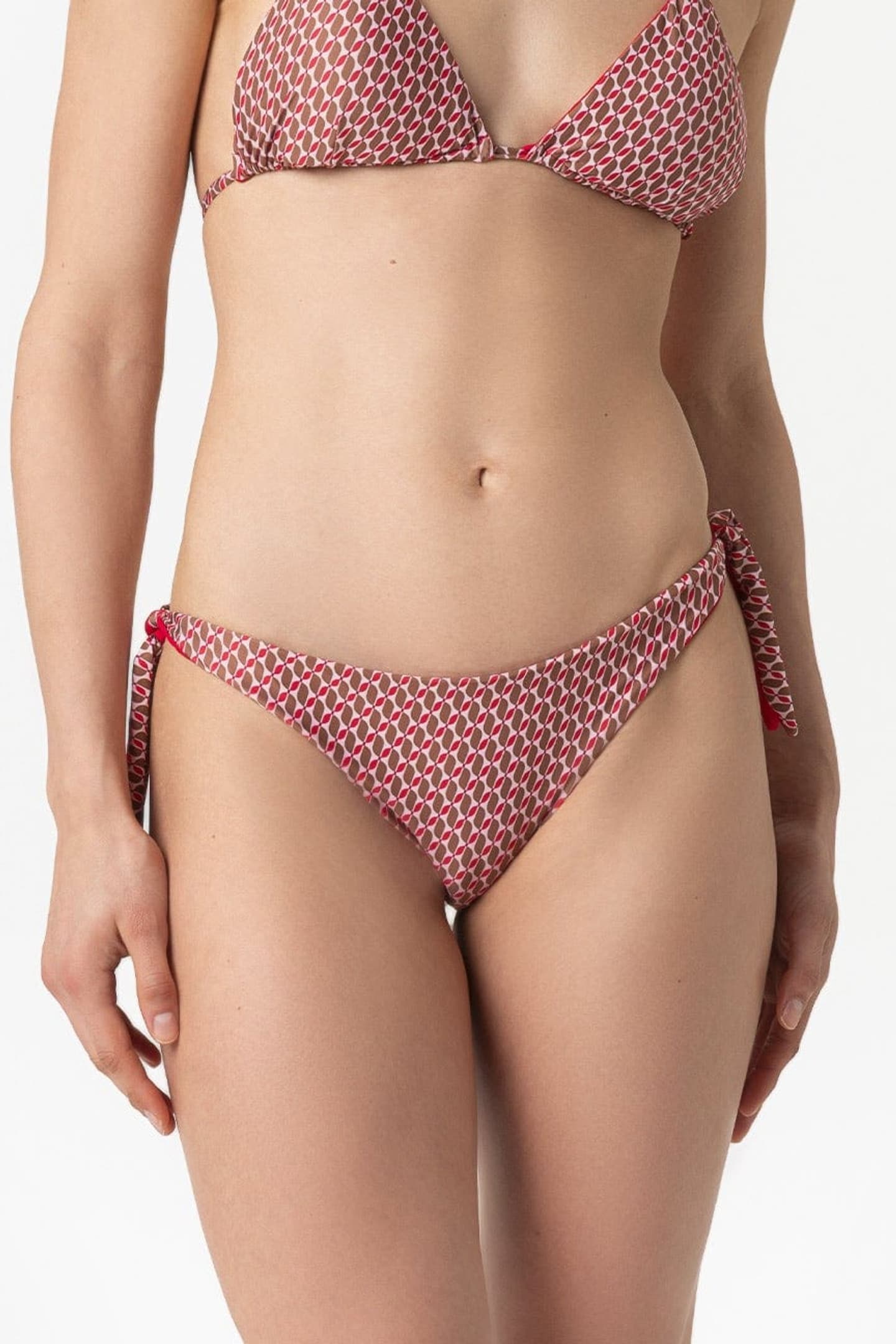 Elena | Slip Annodato - Retro' Rosso - donna - Raggianti