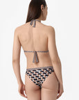 Valentina | Base Fissa Con Coppe Bordata - Retro' Nero - donna - Raggianti