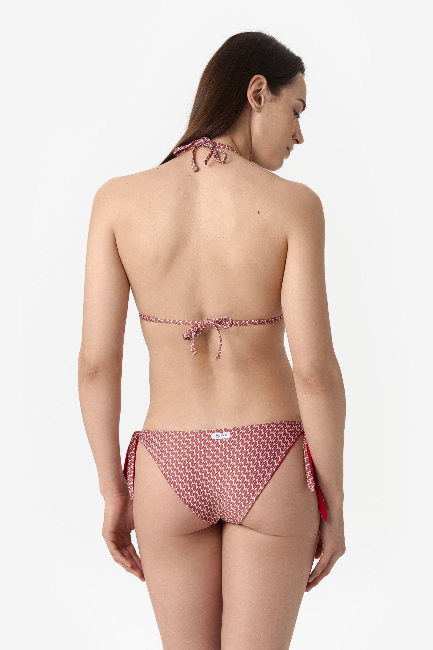 Elara | Triangolo Scorrevole - Retro' Rosso - donna - Raggianti