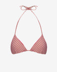 Elara | Triangolo Scorrevole - Retro' Rosso - donna - Raggianti