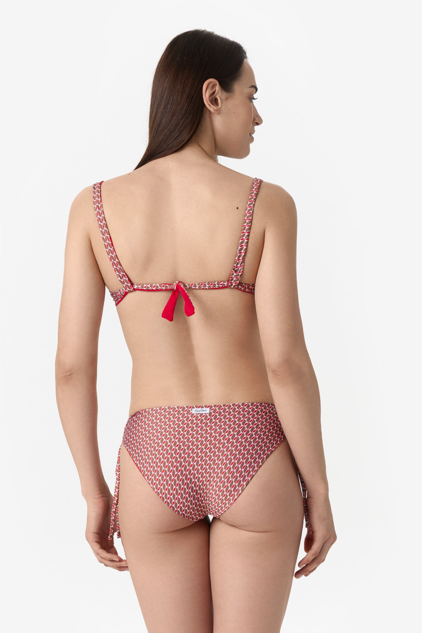 Viviana | Slip Classico Con Binario - Retro' Rosso - donna - Raggianti