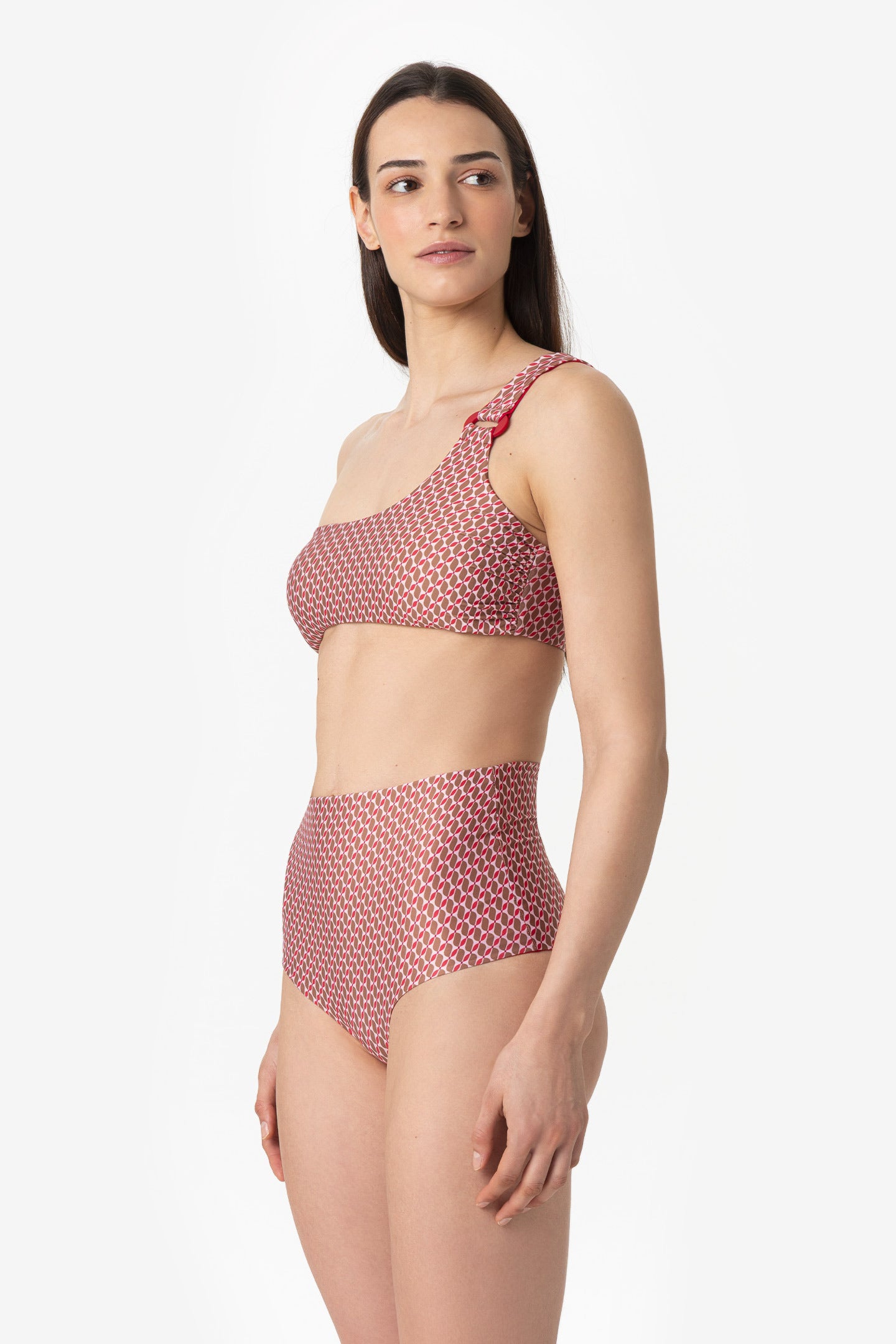 Mara | Slip Vita Alta - Retro' Rosso - donna - Raggianti