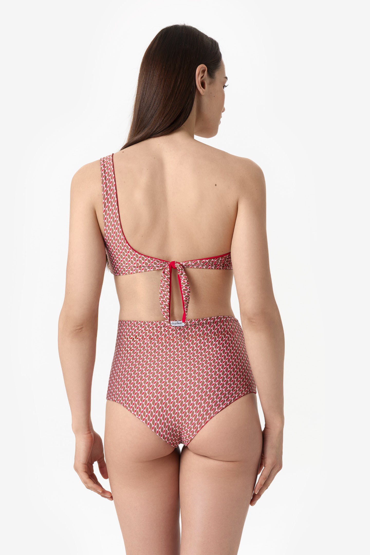 Mara | Slip Vita Alta - Retro' Rosso - donna - Raggianti