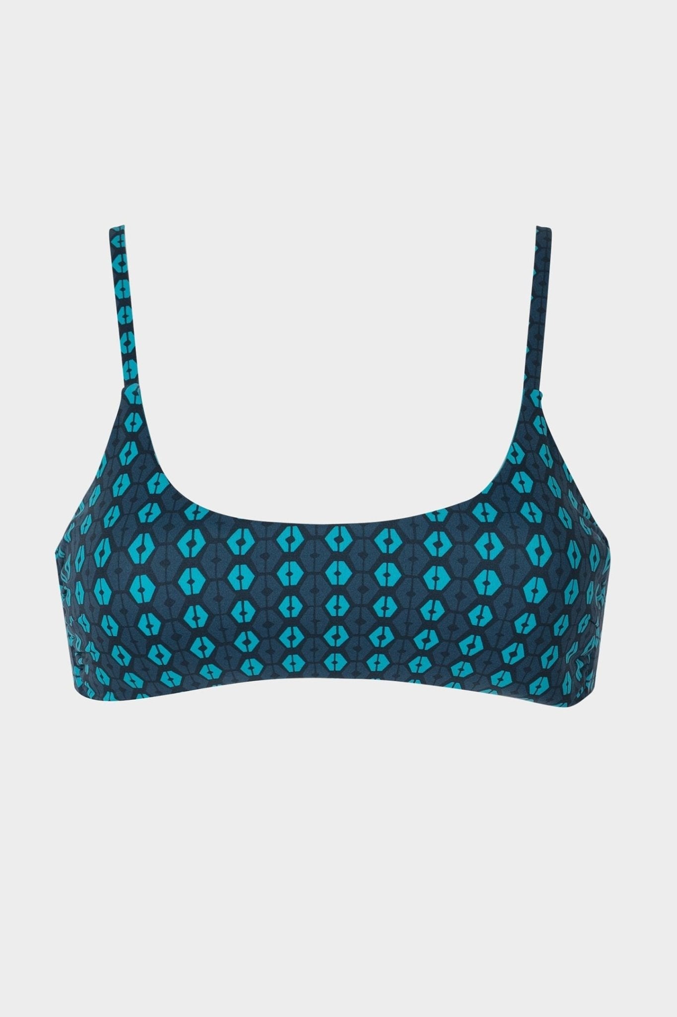 Eva | Top Bikini Bralette con Coppe - Turchese - donna - Raggianti