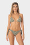 Eleonora | Slip Bikini con Laccetti - Militare - donna - Raggianti