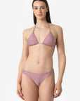 Nina | Triangolo Scorrevole Con Coppe - Eclectic Fuchsia - donna - Raggianti