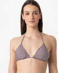 Nina | Triangolo Scorrevole Con Coppe - Eclectic Blu - donna - Raggianti