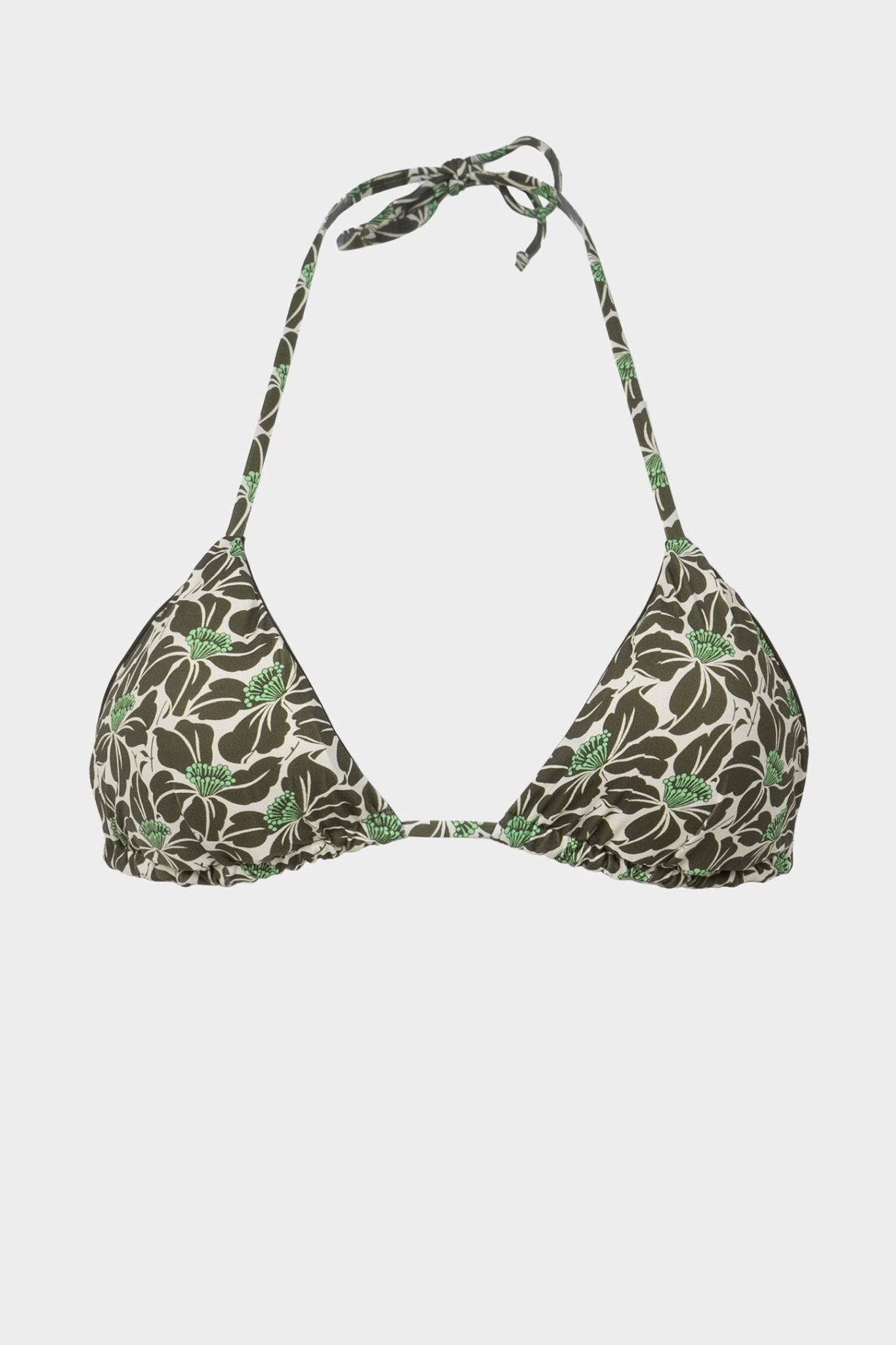 Nina | Reggiseno bikini a triangolo con coppe - Militare - donna - Raggianti