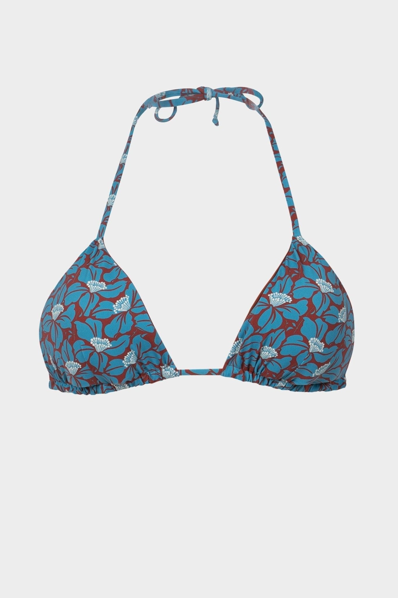 Nina | Reggiseno bikini a triangolo con coppe - Ruggine - donna - Raggianti