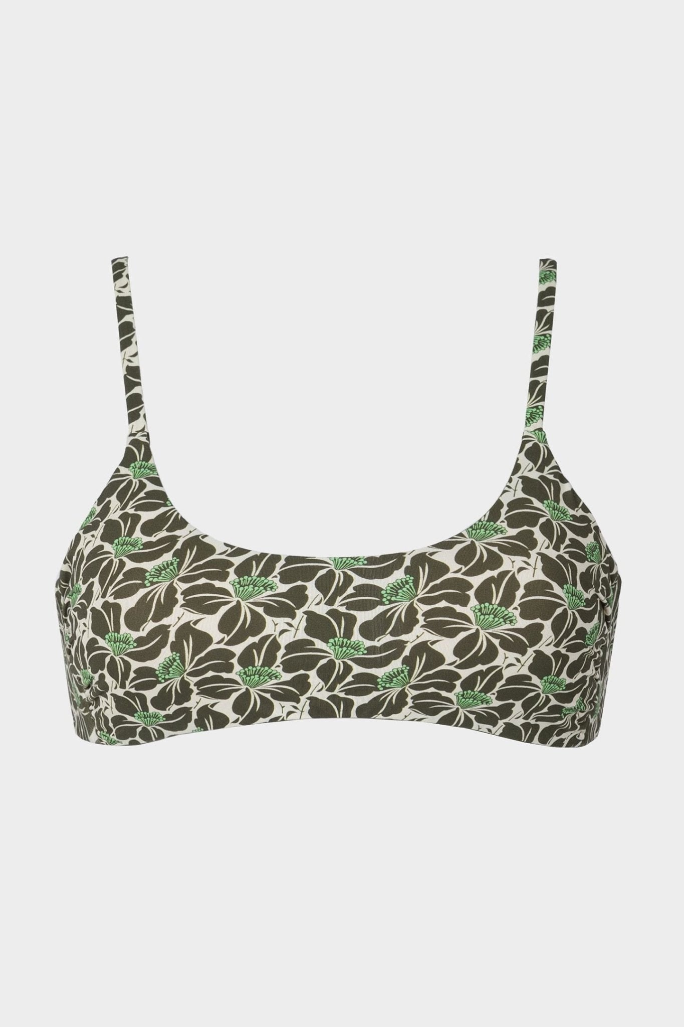 Willow | Top Bikini Bralette con Coppe - Militare - donna - Raggianti