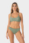 Willow | Top Bikini Bralette con Coppe - Militare - donna - Raggianti