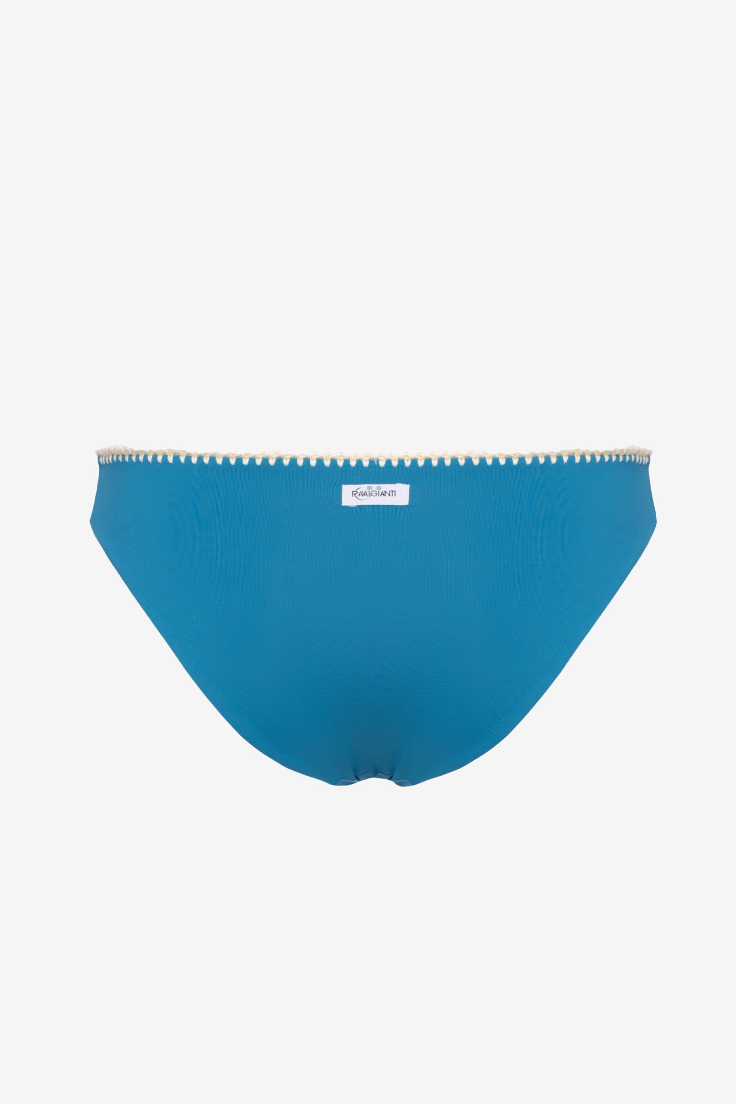 Ginevra | Slip Vita Bassa Con Ricamo - Botanic Ottanio - donna - Raggianti