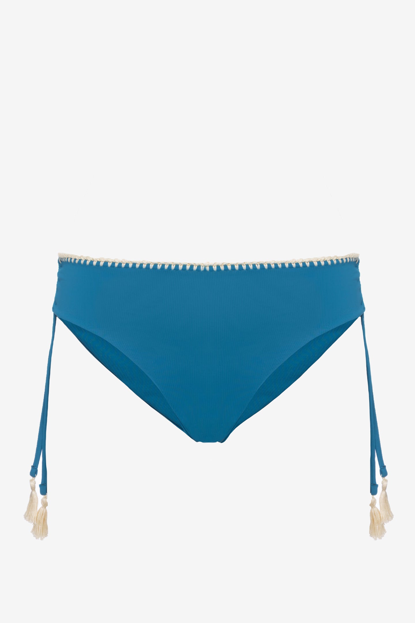 Viviana | Slip Classico Binario Con Ricamo - Botanic Ottanio - donna - Raggianti