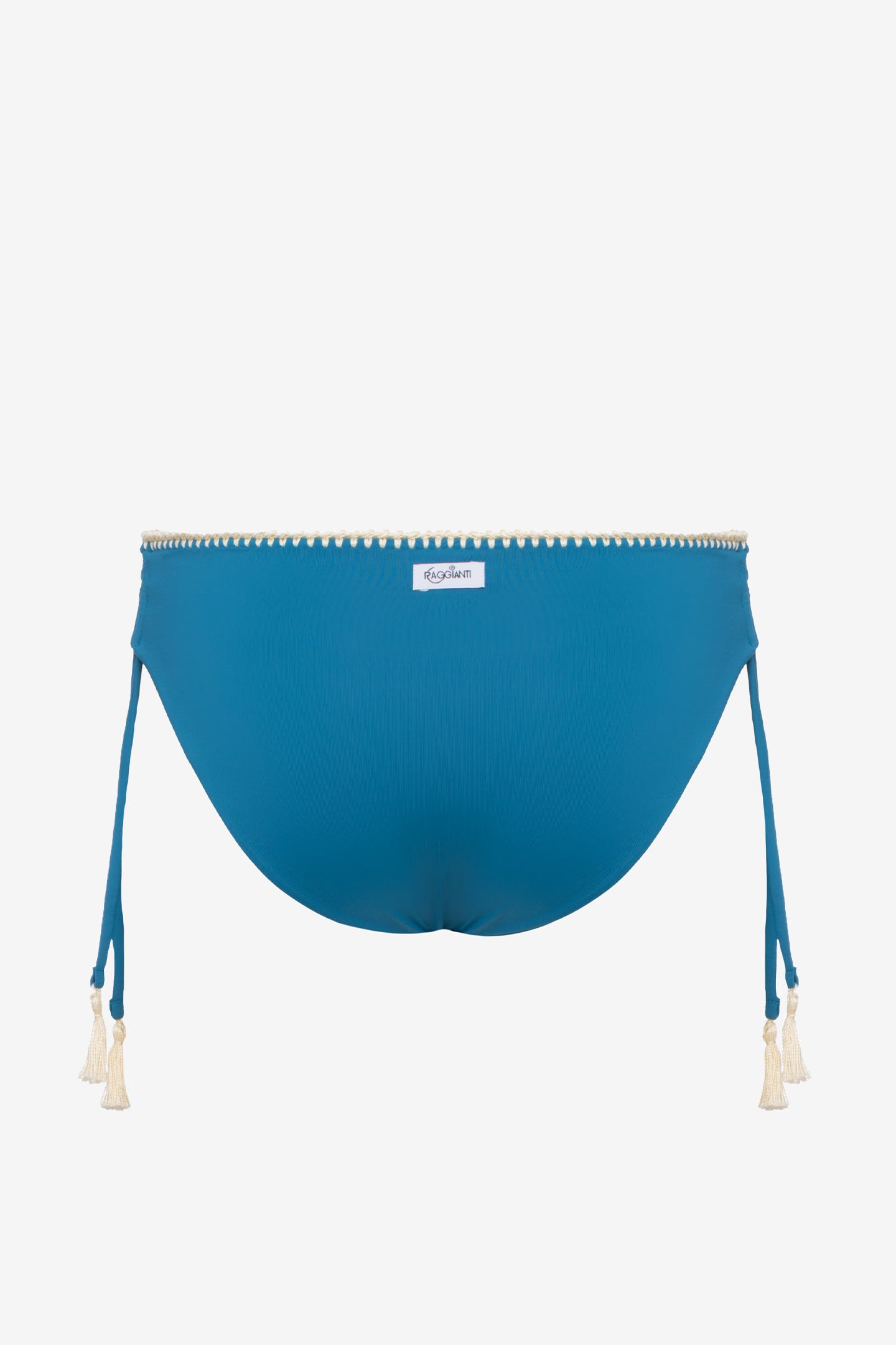 Viviana | Slip Classico Binario Con Ricamo - Botanic Ottanio - donna - Raggianti