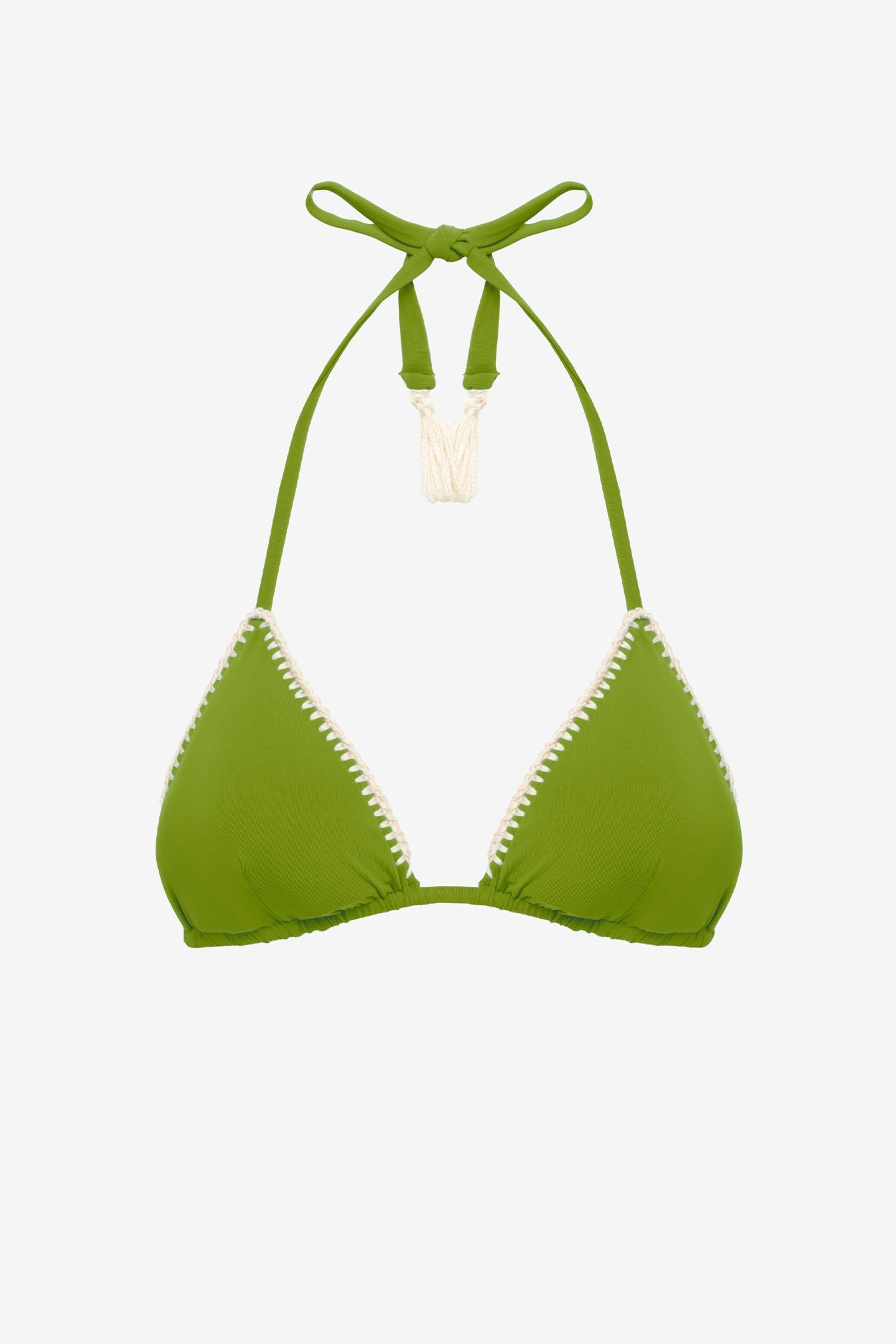 Lea | Triangolo Scorrevole Con Coppe - Botanic Verde - donna - Raggianti