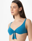 Greta | Triangolo Scorrevole Con Coppe - Botanic Ottanio - donna - Raggianti