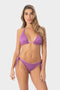 Antonella | Slip Bikini Lurex con Laccetti - Glicine - donna - Raggianti