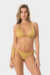 Antonella | Slip Bikini Lurex con Laccetti - Oro - donna - Raggianti